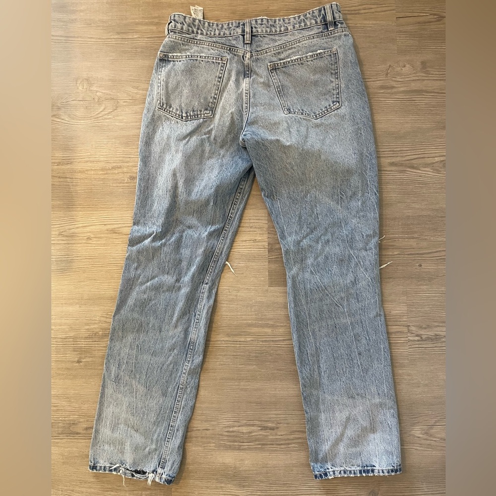 Zara Distressed Baggy Denim Jeans - Picture 5 of 5